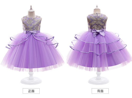 2024 New Girls Dress Princess Dress Unicorn Tutu Dress Amazon Children's Dress Manufacturer Wholesale