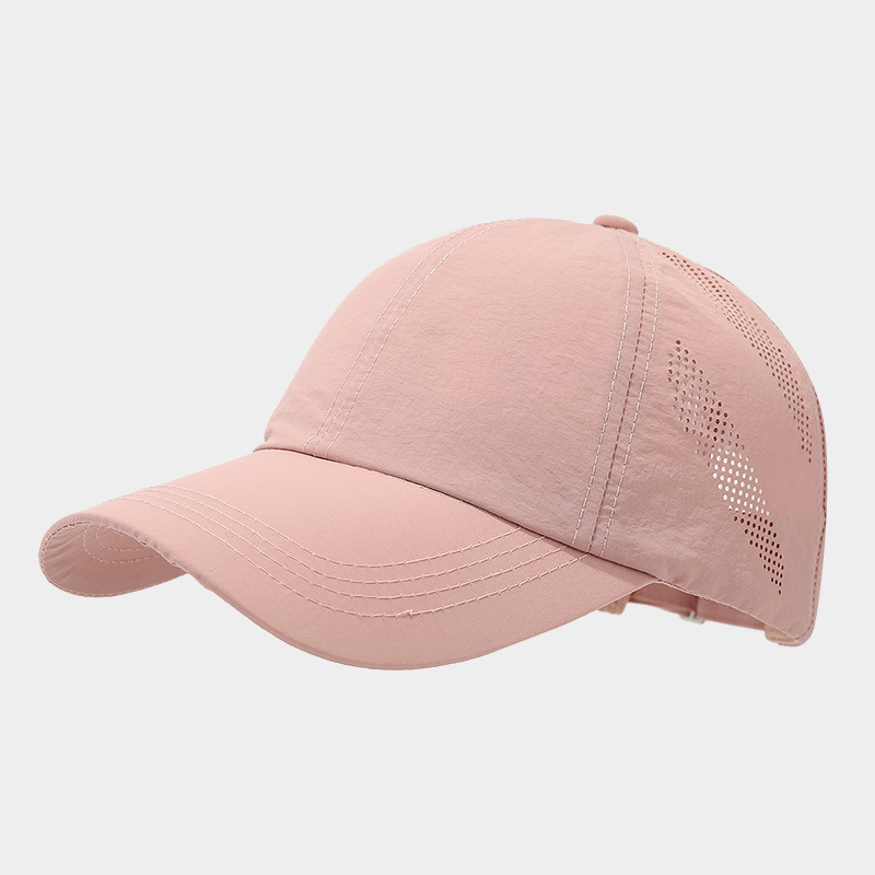 Sombrero de béisbol impermeable simple coreano de alta calidad simple japonés de color sólido sombrero de lengua de pato mujer cara pequeña