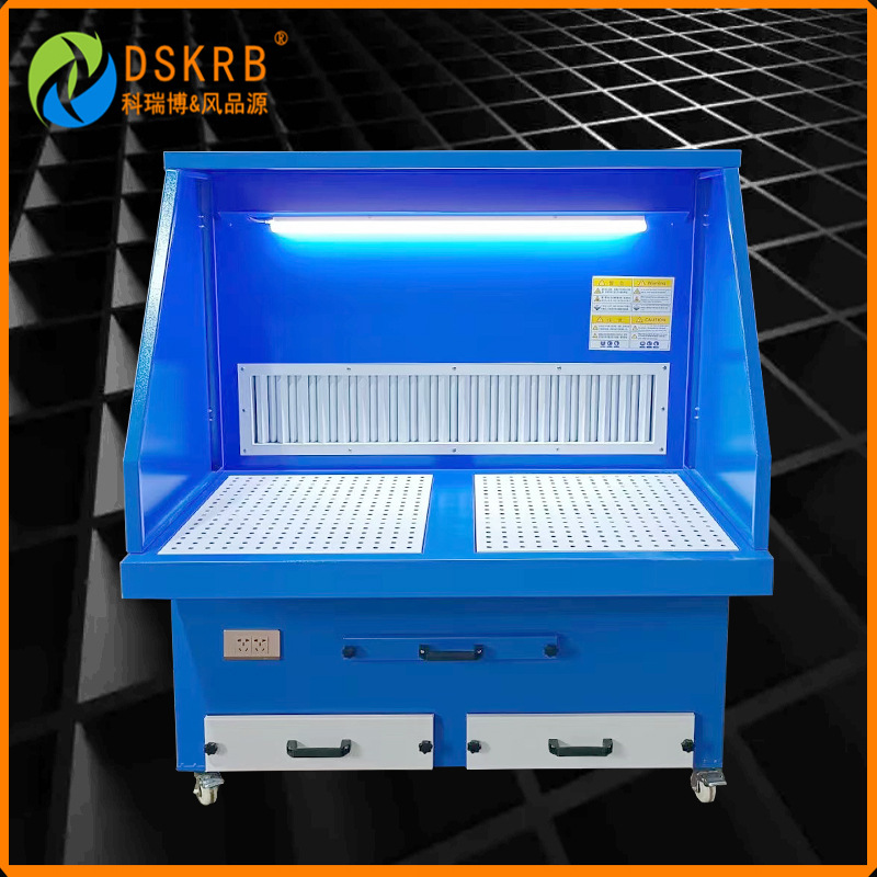 印度批量打磨除尘工作台厂家批量五金木材打磨吸附粉尘离心风机