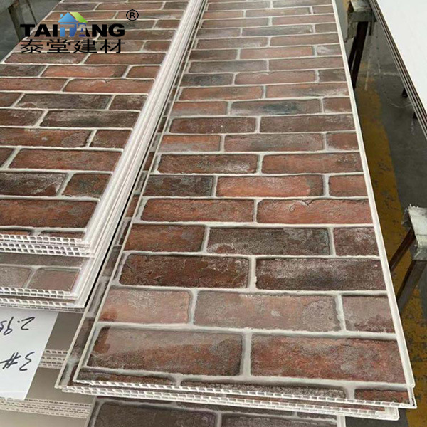 Revestimiento de PVC Placa de acero de plástico Revestimiento de techo Placa de pared Fabricante de tablero de plástico 30 cm