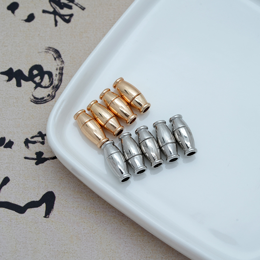 合金磁性扣连接器皮革绳链 DIY手镯项链扣制作用品配件