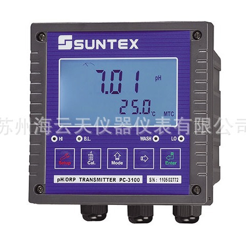 PC-3100上泰PH计，台湾上泰SUNTEX工业PH计PC-3100