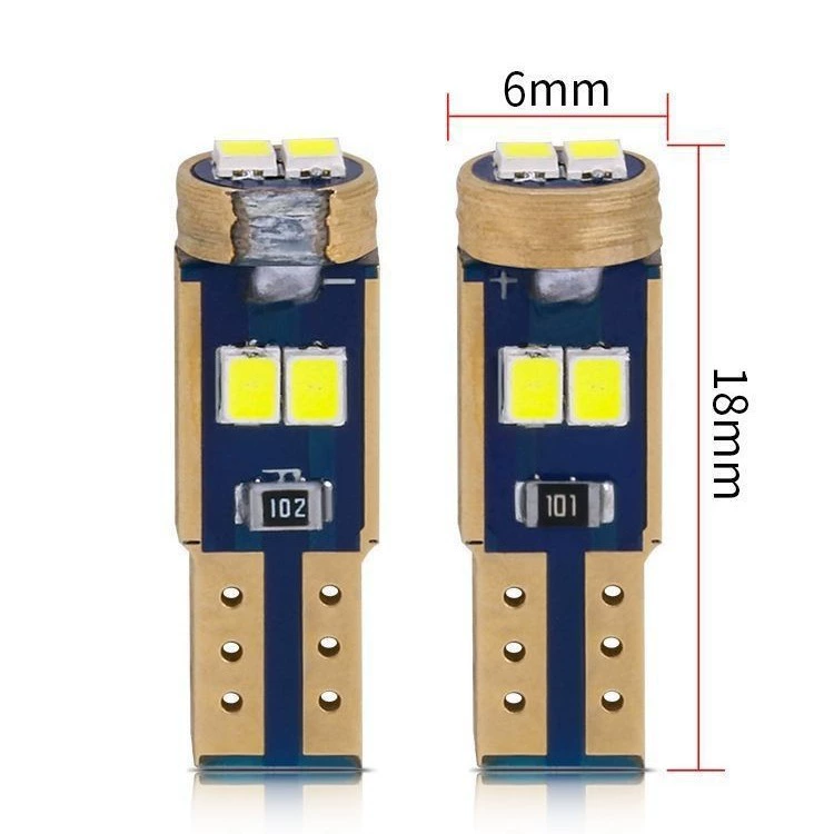 Новый T5 2016 6smd яркий фонарь для чтения 12 В с индикатором высокой яркости для приборов
