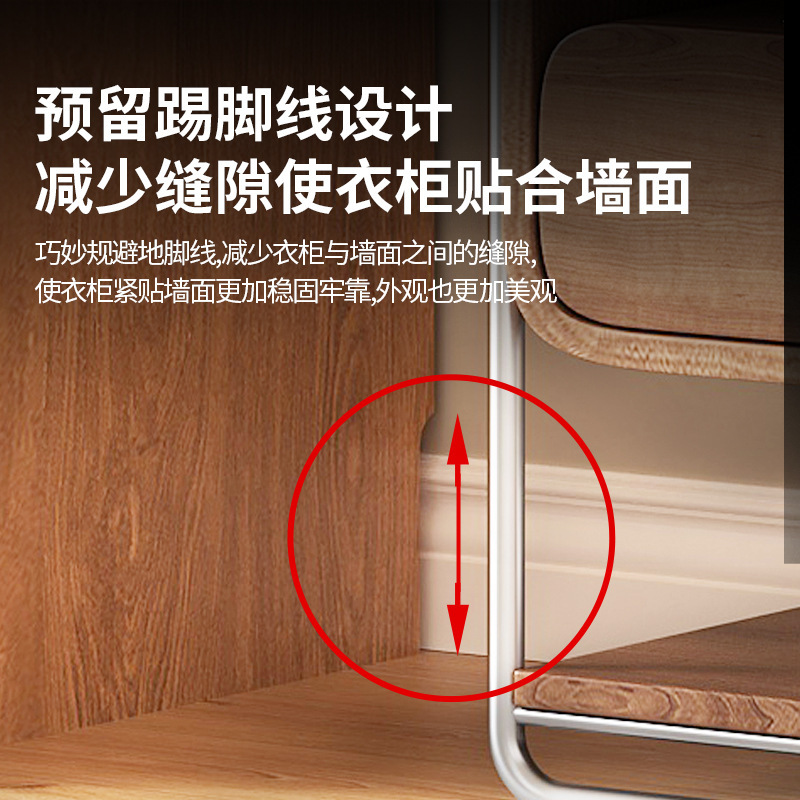 厚みのある無垢材のワードローブ寝室の家庭用収納ワードローブ家庭用深さ60収納キャビネット収納キャビネット床置き型ハウスキャビネット|undefined