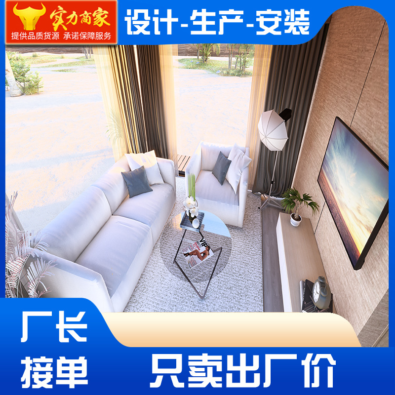 Nueva casa móvil insonorizada equipada con Star Top Scenic Spot B & B Gran fabricante de la fuente de la cápsula espacial bien decorada