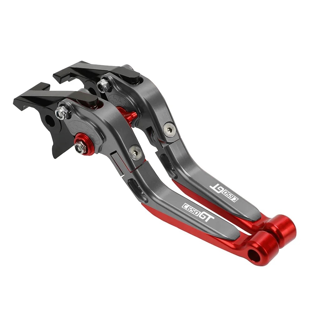 Suitable for C650Gt Motorcycle Cnc Telescopic Folding Brake Clutch Handle Lever Horn C650 Gt