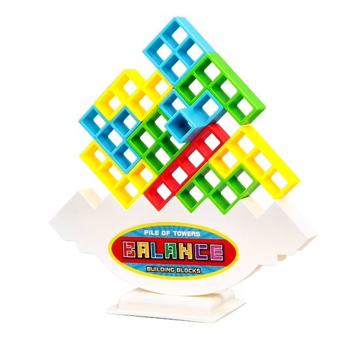 Balance Game Swinging Jenga Toy Russian Building Blocks Jenga Kids Party Table Game 2+