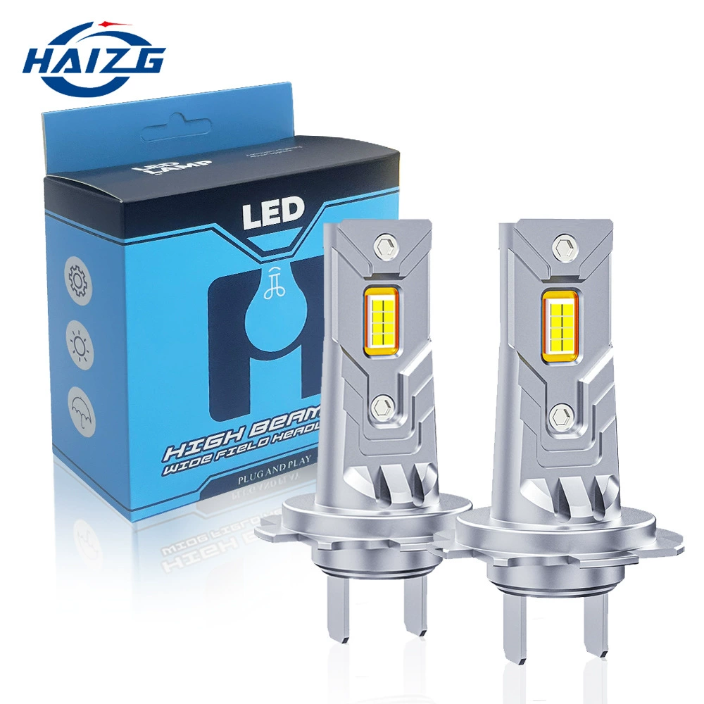 Автомобильные светодиодные фары HAIZG new D8, миниатюрные, с кросс-граничной популярностью, с разъемом H1 H7 H4, высокой яркости, прожектор