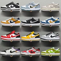 Nike dunk черно-белая панда с низким верхом, классическая спортивная обувь для пар, aj1, баскетбольная обувь для пар, уличная повседневная обувь