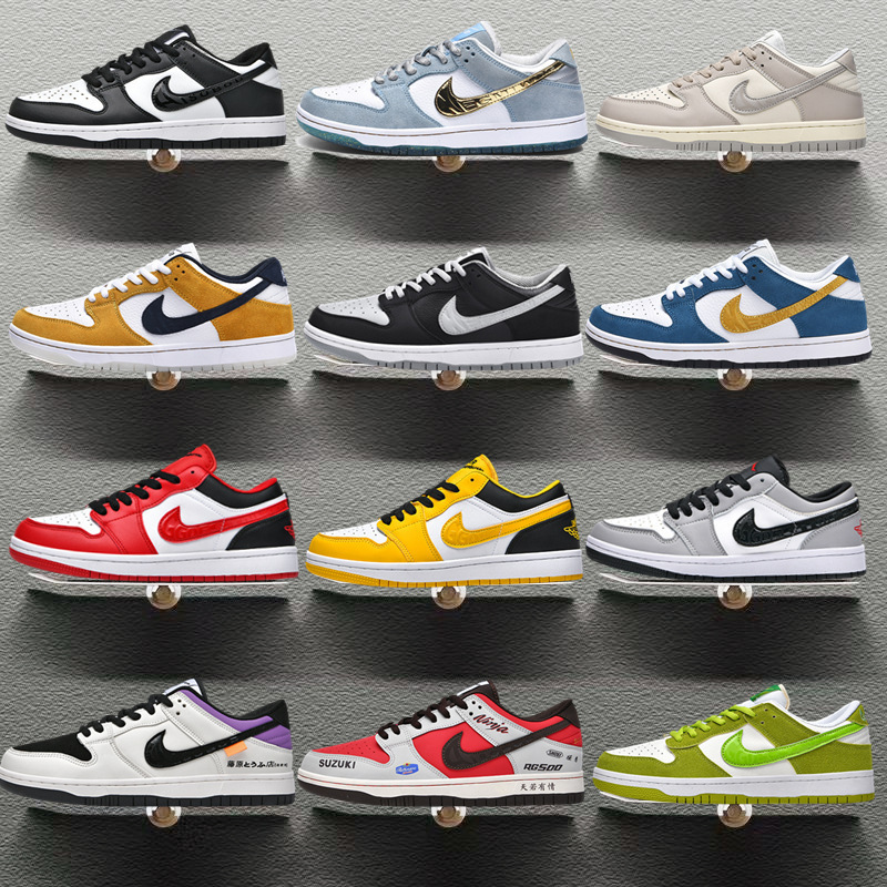 Nai Guan Black and White Panda Air Force Low-top Classic Couple sneaker All-match Couple Basketball Shoes Outdoor Casual Shoes Nai Guan Black and White Panda Air Force Low-top Classic Couple sneaker All-match Couple Basketball Shoes Outdoor Casual Shoes