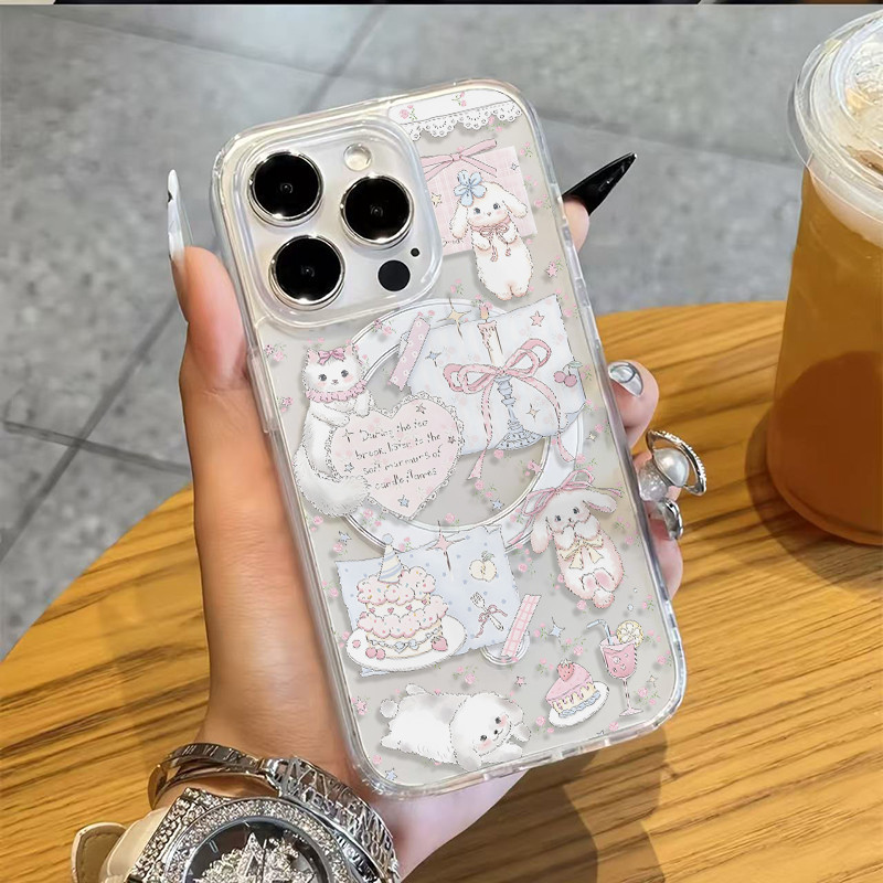 Cartoon phone case for Samsung S23 FE, S26 Ultra, S24 Plus, S21, and Apple 18 Pro Max, with magnetic adsorption Cartoon phone case for Samsung S23 FE, S26 Ultra, S24 Plus, S21, and Apple 18 Pro Max, with magnetic adsorption