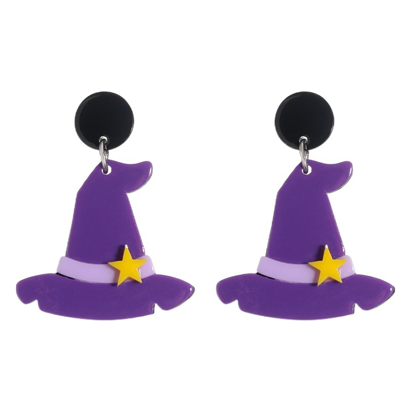 Europa y América transfronteriza ins Halloween acrílico serie espárragos gancho de La Oreja sombrero divertido de dibujos animados de las mujeres