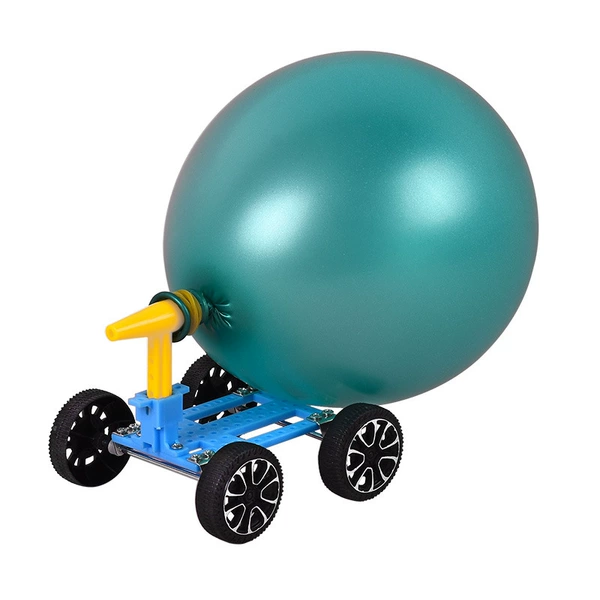 Balloon recoil car