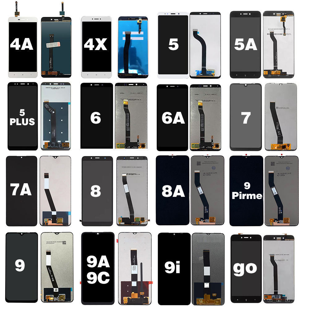 Redmi Note 4 / 5 / 6 / 7 / 8 / 9 / 10 / 11 / 12 Asamblea de pantalla LCD