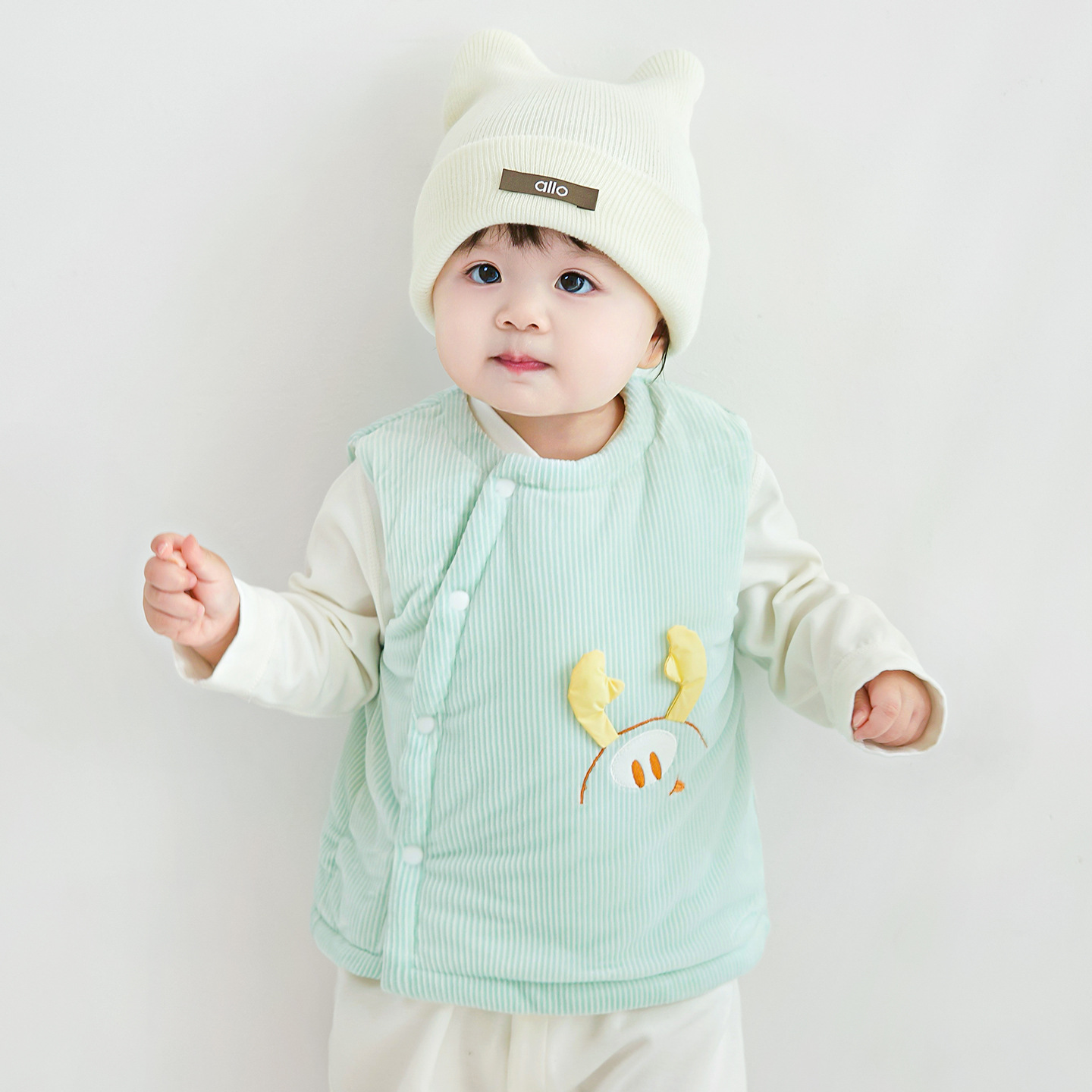 Chaleco para bebés otoño y invierno para niños y niñas, algodón caliente para niños pequeños, ropa de invierno para niños, chaleco para bebés