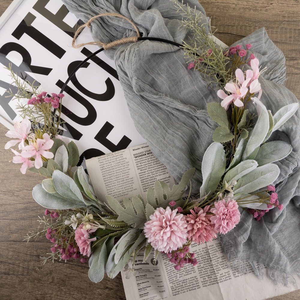 Ruoyi Green Plant Wholesale Simulation Flower Factory Fake Flower Wedding Decoration Crafts INS Wind Cross-border CF01062