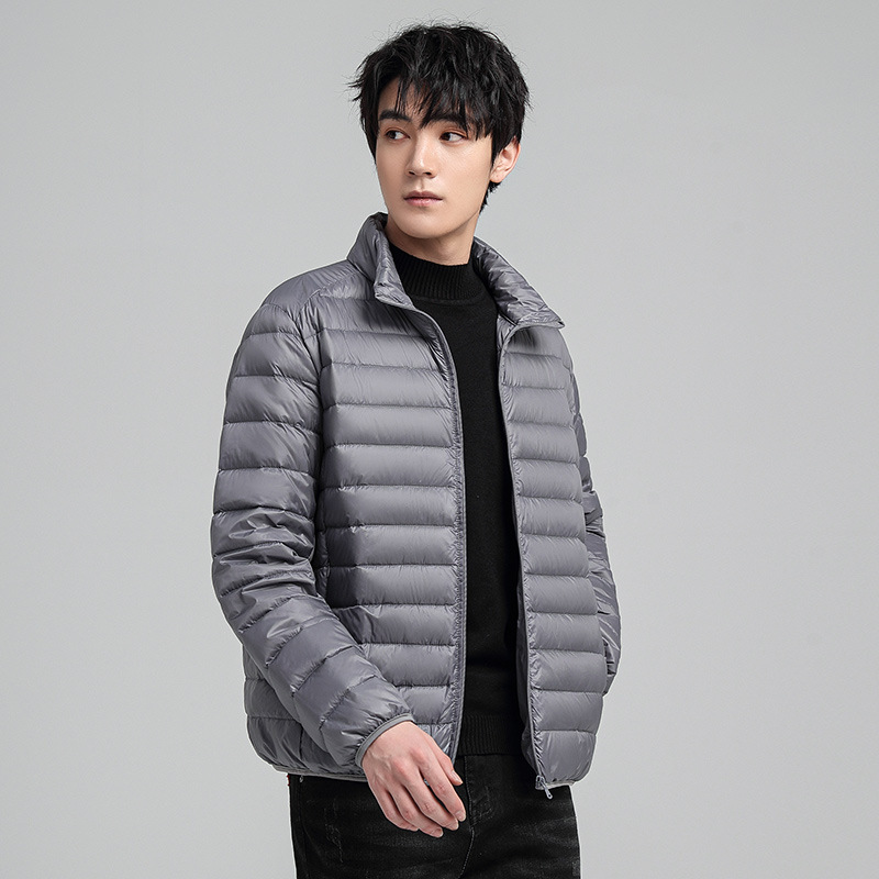 2024 새로운 남성 겨울 다운 코튼 패딩 재킷 캐주얼 트렌디 경량 코튼 패딩 의류 남성용 작은면 패딩 코트 윈터 코트 남성용 외투