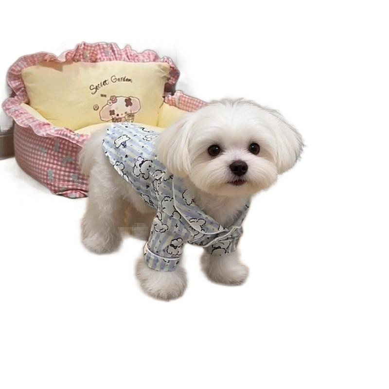 Ropa de Protección Solar para Mascotas Anticaída de Pelo y Ligera para Verano y Hogar image 5