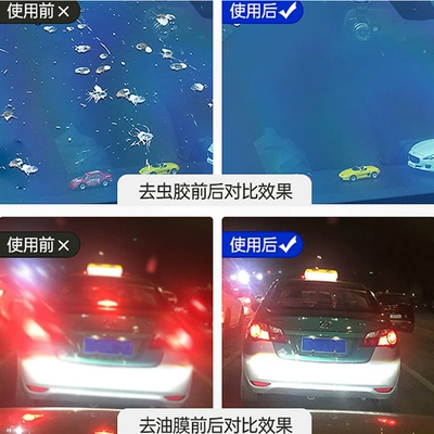 Insect Residue Coating, Anti-Freeze Glass — Glass agent