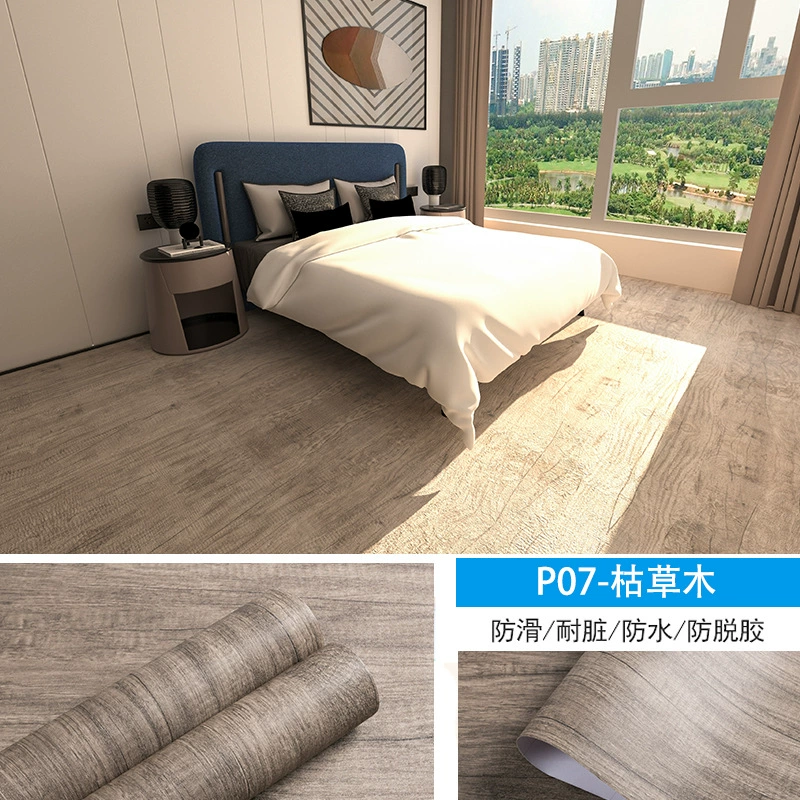 Floor Stickers Восстановленная наклейка для ванной комнаты самоклеящаяся водонепроницаемая настенная наклейка для туалета нескользящая наклейка для пола