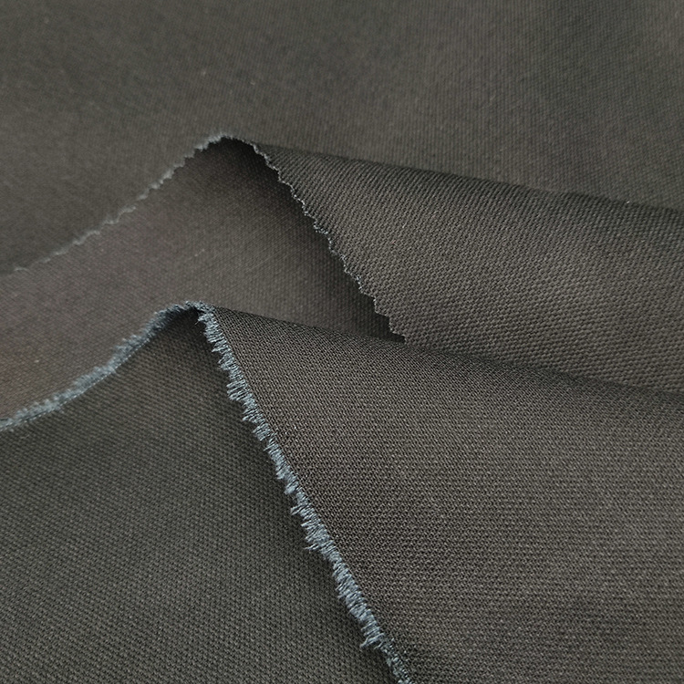 97% algodón 3% spandex tejido Jacquard tela de vestido de piel de melocotón