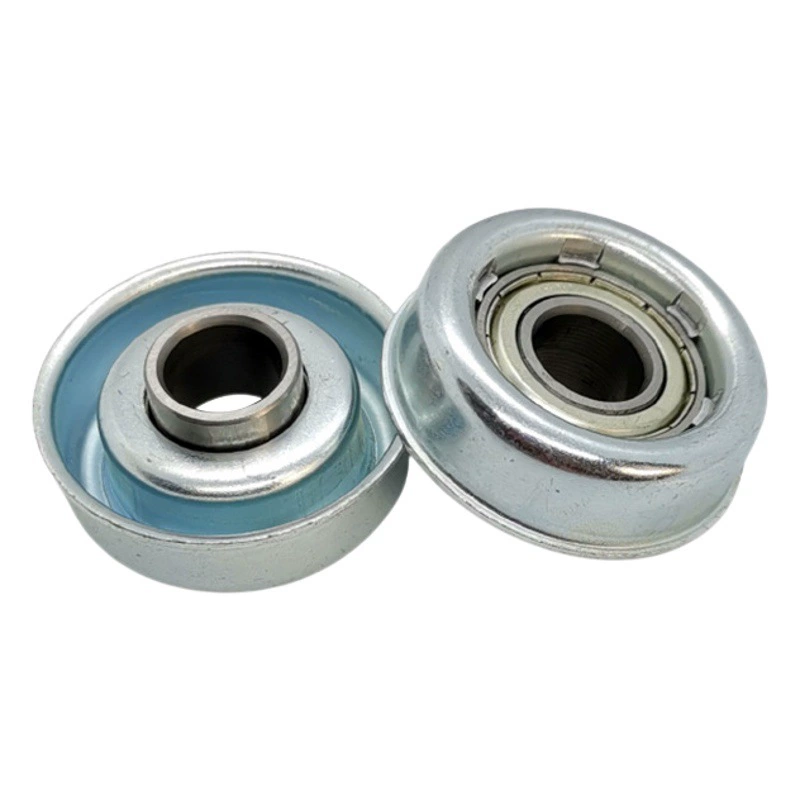 Пластиковая заглушка для роликового подшипника, натяжной ролик, штампованный подшипник, оборудование для конвейерных лент, основание из нержавеющей стали, конвейер.