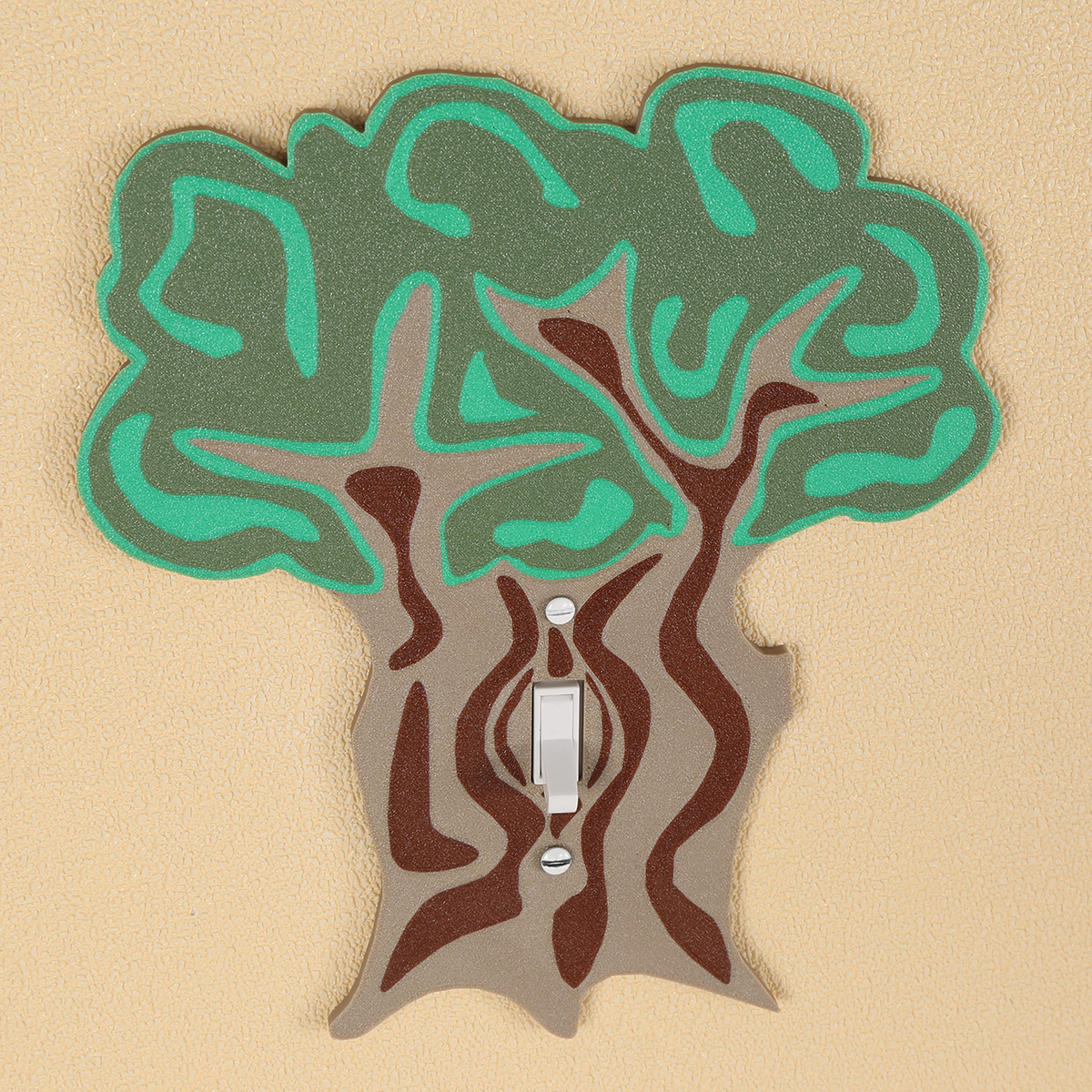 装饰墙板开关盖无需电力或电池便于安装适用于客厅浴室厨房