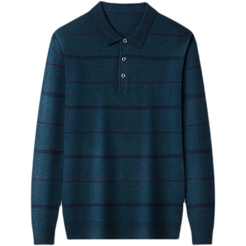 Autumn woolen knitted long-sleeve, thin colored sweater