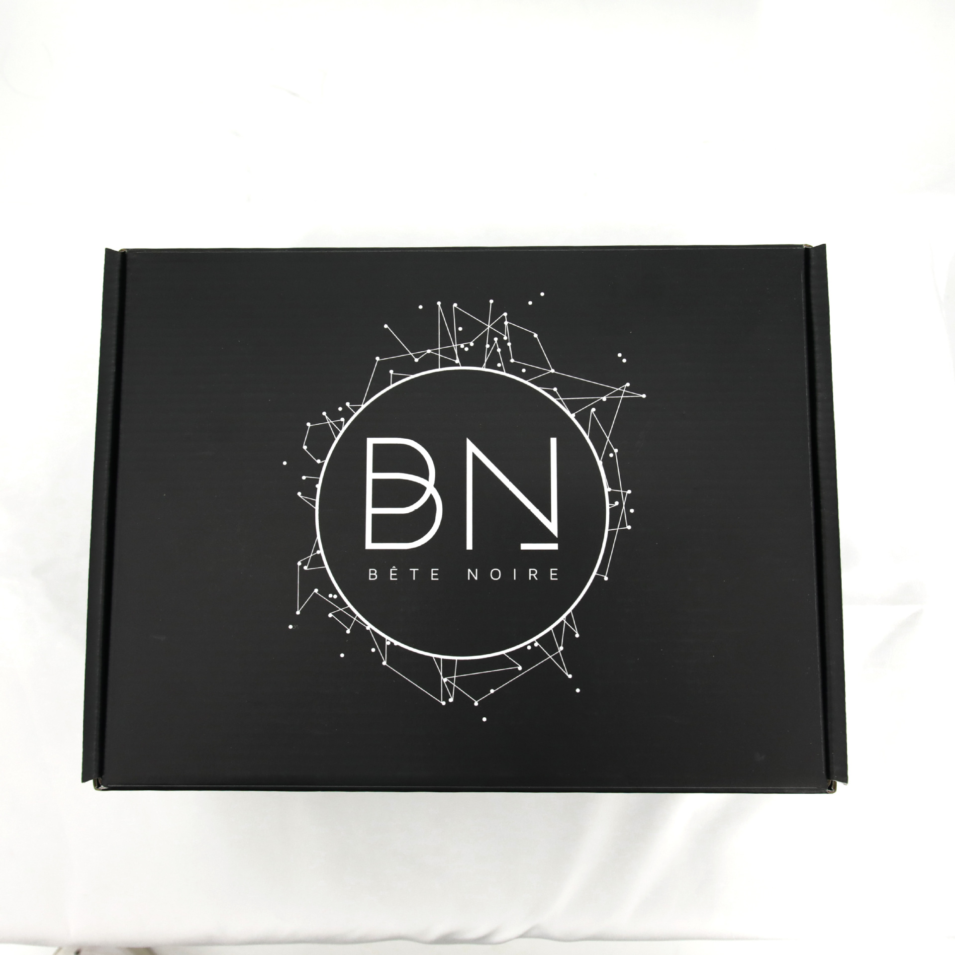 纯黑高级感飞机盒包装