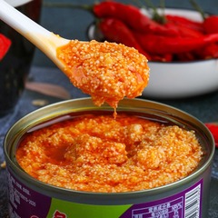 Internet-famous spicy mini seafood caviar canned product, 100g per can—direct factory supply with fast delivery support via Kuaishou.