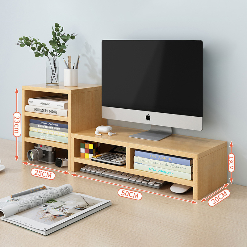 더블 레이어 + 3 레이어 캐비닛 목재 색상