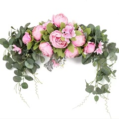 Amazon Artificial Flower Pediment, Mirror-Front Flower Table Decorations, Wall-Mounted Garland & Archway Designs—Wholesale Supply Source