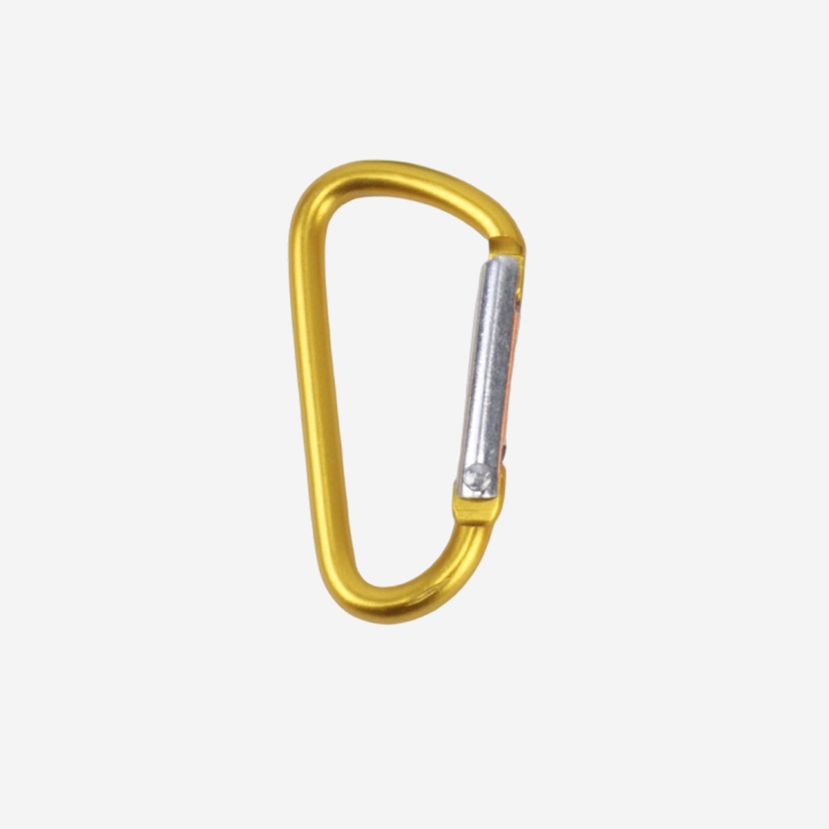 Mosquetón de Escalada Tipo D Número 5, Hebilla para Bolsa, Gancho de Resorte, Hebilla para Botella de Agua de Montañismo, Hebilla con Luz LED, Hebilla de Escalada de Aleación de Aluminio