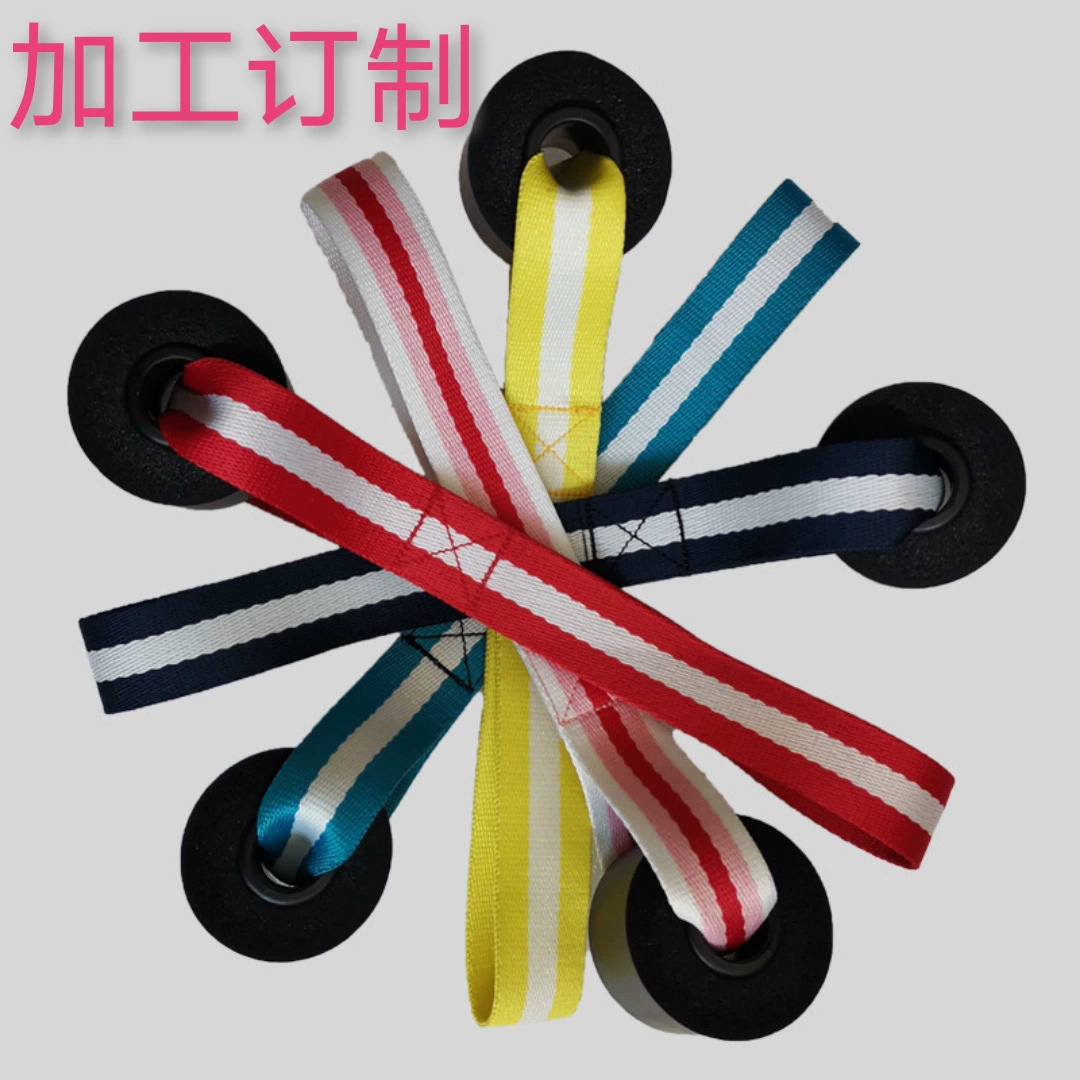 Обработка и настройка красочной натяжной веревки, эластичной ленты, дверной пряжки, аксессуары для домашнего фитнес-оборудования, вспомогательный дверной зажим для подтягивания