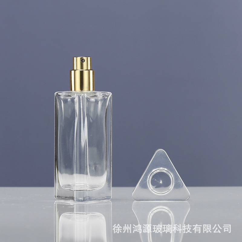 香水調剤ボトル卸売バヨネットガラス香水ボトル化粧品プレススプレーボトル透明香水ボトル裸ボトル|undefined