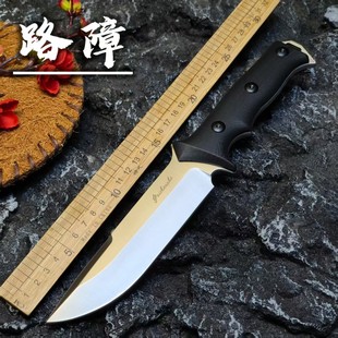 Export Pacific D2 Steel Outdoor Sharp Small Straight Knife High Hardness Wilderness Survival Outdoor Thickened Heavy-Duty Knife