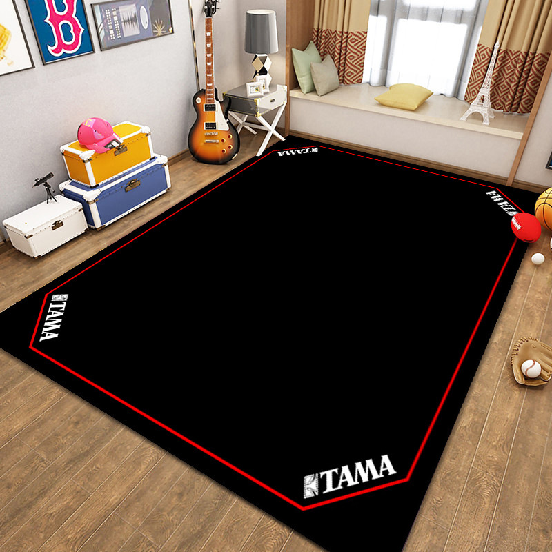Nordic Music Room Drum Mat Full Soundproof and Stain-Resistant Carpet Musical Instrument Mat Living Room Guitar Carpet Wholesale