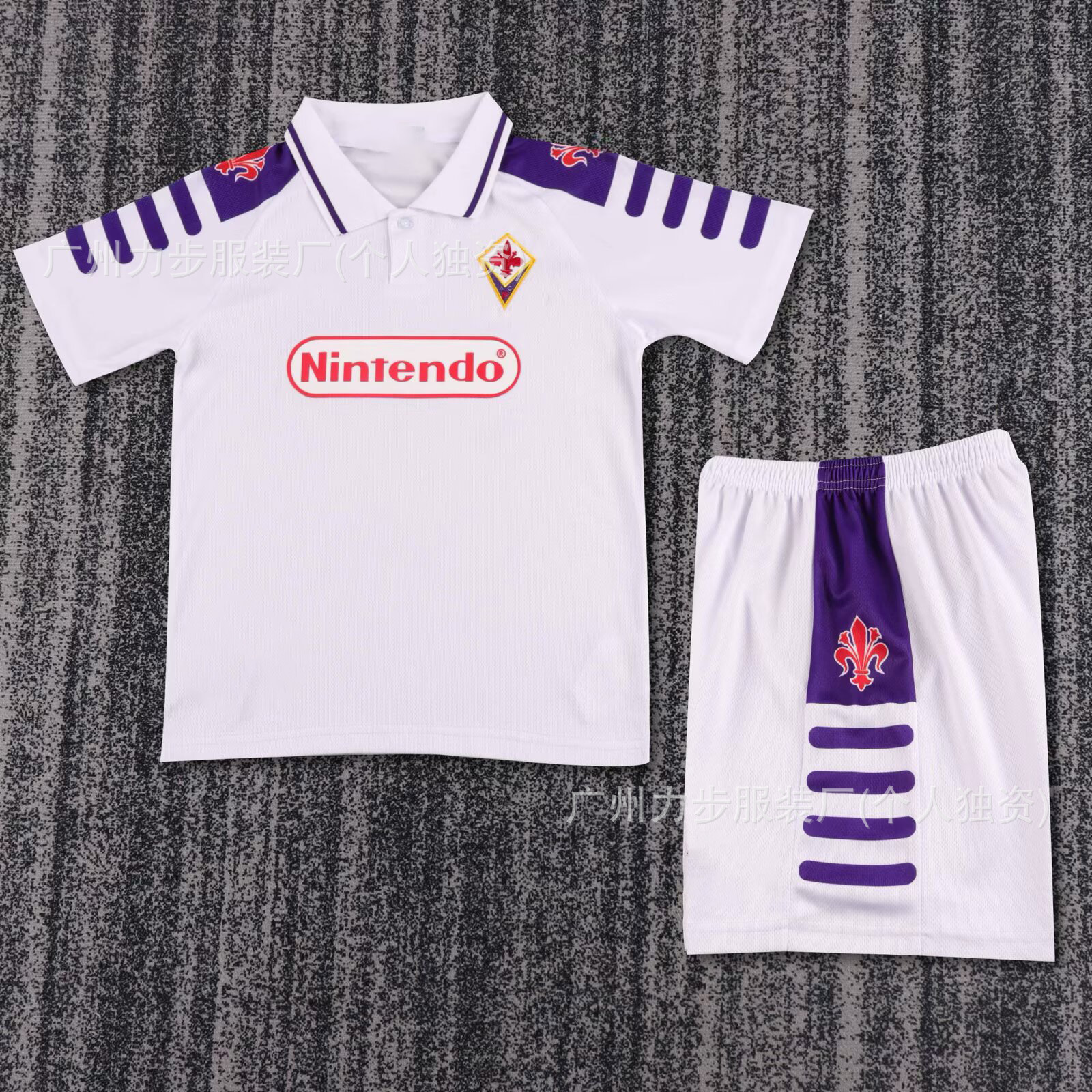 Fila x ACF Fiorentina Retro 1997/98 Away Nintendo Jersey White