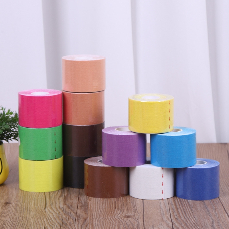 Kinesiología cinta muscular parche elástico cinta deportiva en caja muscular efecto interno parche en stock al por mayor