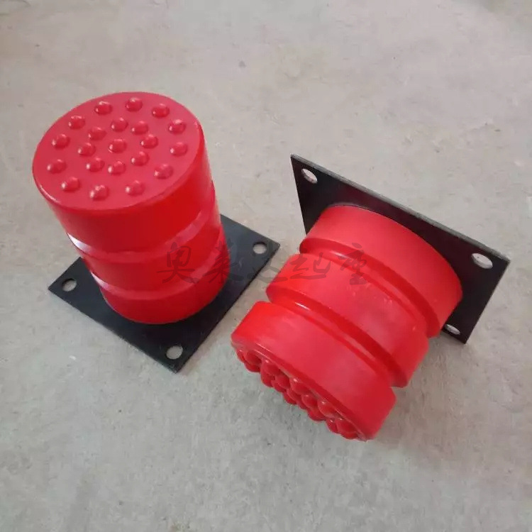 JHQ-C-10 带铁板式聚氨酯缓冲器160*125停车止挡保护车体