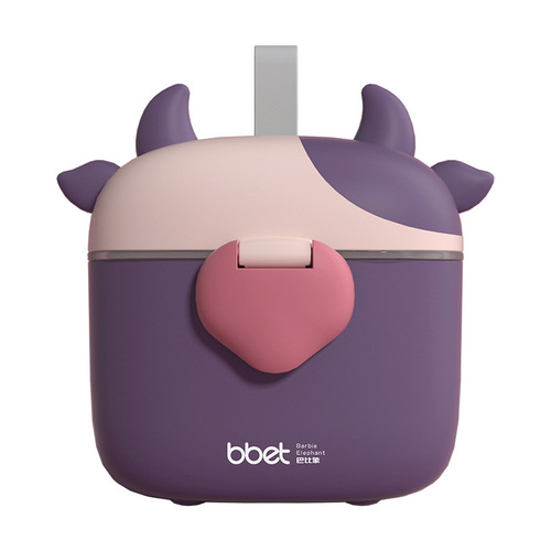 Baby milk powder box portable large-capacity baby rice powder box for outings milk powder packaging box sealed storage tank moisture-proof