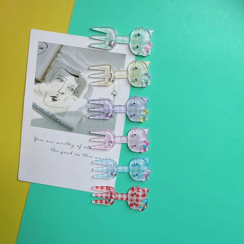 アイスクリア猫弓フォークジュエリーアクセサリーヘアアクセサリークリーム接着剤 diy 材料卸売工場直接販売|undefined