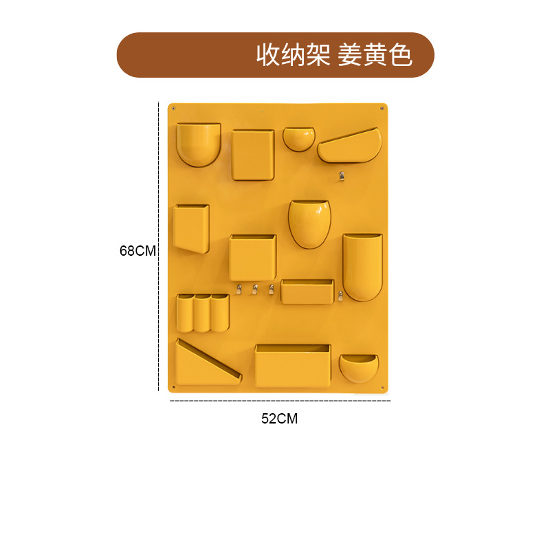 Entrada nórdica creativa decoración de la pared accesorios simples ins agujero de la pared tablero de rack de almacenamiento de escritorio