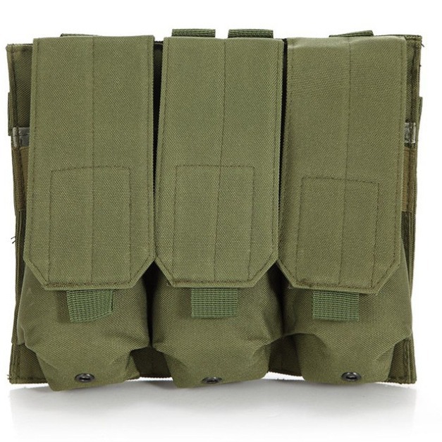 Superviviente al aire libre-Molle triple bolsa de accesorios\ bolsas de misceláneos\ bolsas especiales de campo chaleco mochila multicolor