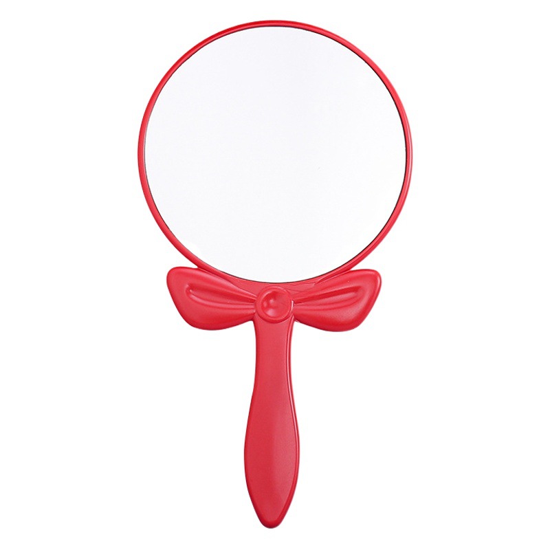 Espejo de maquillaje con mango en arco | Diseño creativo, personalizable con logo, venta al por mayor