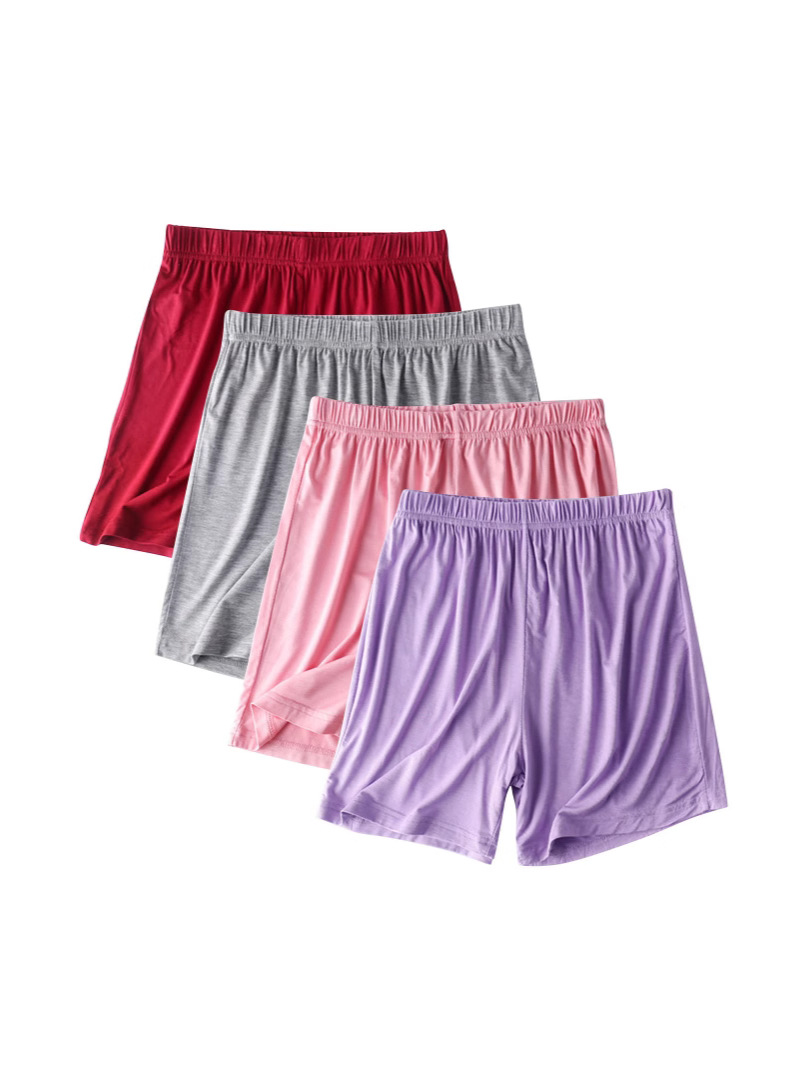 Four-piece Modal Home Clothes Shorts Extra-large Fat Extra-large Extra-large Extra-large Cropped Pants Summer Loose Pajama Pants