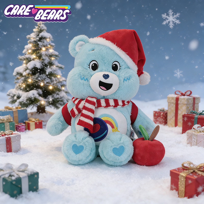 Christmas Care Bears Heart-Shaped Bear Backpack Cartoon Plush Toy Cross-Border Small Doll Gift 90cm