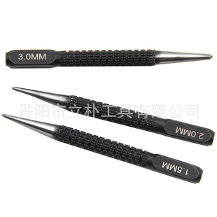 Manufacturer Wholesale Punching and Drilling Pointer Black Cylindrical Nail Punch Pin Punch Center Punch Positioning Punch