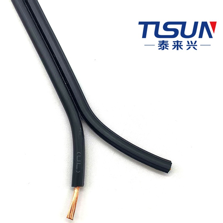 UL标准 电源线 SPT-3 2X10AWG 平行扁线电压300V 耐温105℃