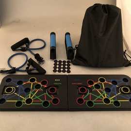 厂家俯卧撑板男女家用多功能健身新腹器练腹肌胸肌折叠训练支架板